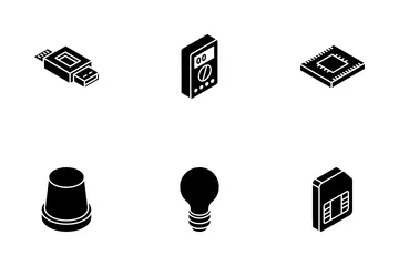 Electronics And Multimedia Icon Pack