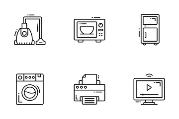 Electronics & Appliances Icon Pack