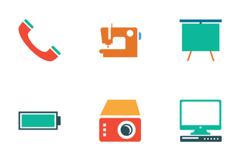 Electronics Colored Icons Icon Pack