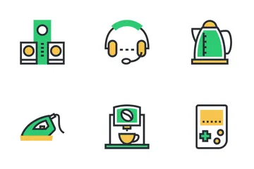 Electronics Devices Icon Pack