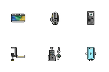 Electronics Digital Technology Icon Pack