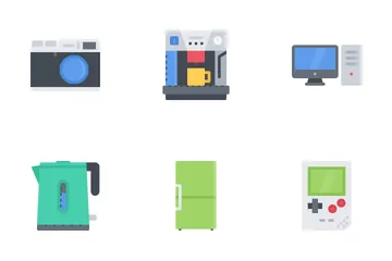 Electronics Flat Icon Pack
