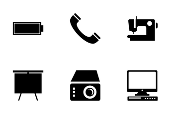 Electronics Vector Icons Icon Pack