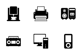 Electronics Vector Icons Icon Pack