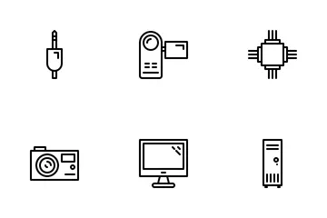 Électronique Pack d'Icônes