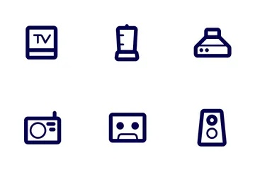 Électronique Pack d'Icônes