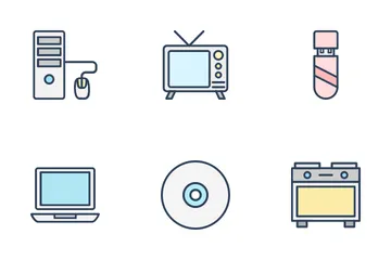 Électronique Pack d'Icônes