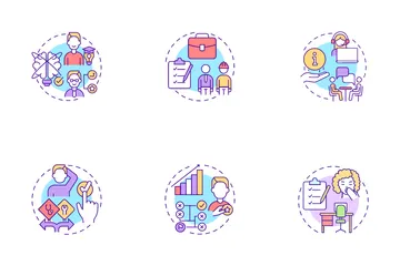 Elegir carrera Paquete de Iconos