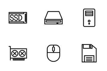 Elektronisch Symbolpack