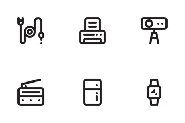 Elektronik und Geräte Symbolpack