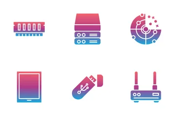 Elektronisches Gerät Symbolpack