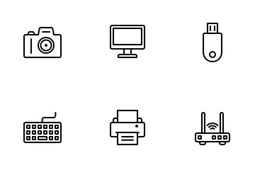 Elektronische Geräte Symbolpack