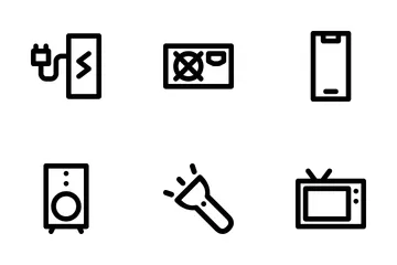 Elektronische Geräte Symbolpack