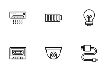 Elektronische Geräte Symbolpack