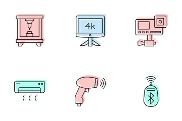 Elektronische Geräte Symbolpack