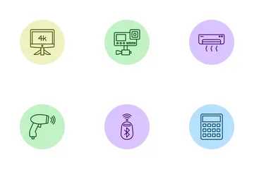 Elektronische Geräte Symbolpack