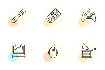 Elektronische Geräte Symbolpack