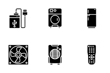 Elektronische Geräte Symbolpack