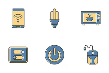 Elektronische Geräte Symbolpack