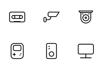 Elektronisches Gerät Symbolpack