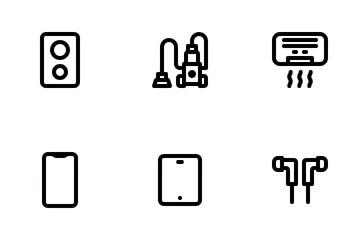 Elektronisches Gerät Icon Pack