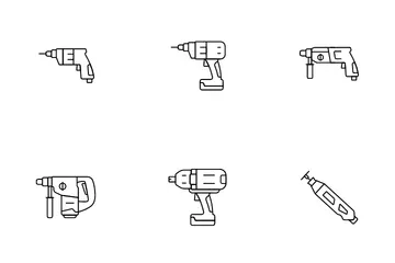 Elektrowerkzeuge Symbolpack