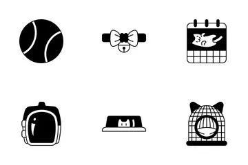 Élément chat Icon Pack