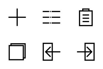 Élément d'interface utilisateur de base アイコンパック