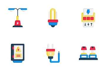 Élément électrique Pack d'Icônes