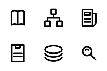 Élément d'interface utilisateur du tableau de bord アイコンパック