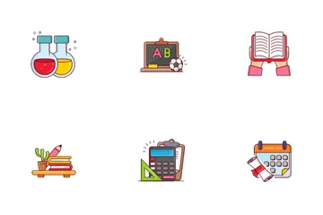 Elementary School-A Icon Pack