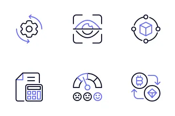 Elemento Fintech Pacote de Ícones