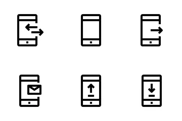 Elemento Smartphone Pacote de Ícones