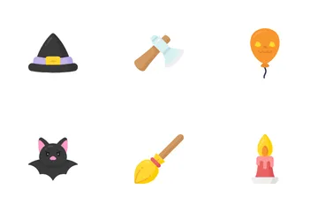 Elementos de Halloween Icon Pack