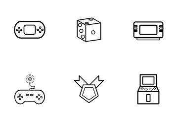 Elementos de juego Paquete de Iconos