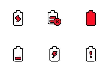 Fundamentos de las subidas de tensión Paquete de Iconos