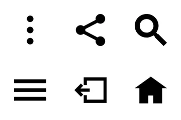 Éléments essentiels de conception d’interface utilisateur Pack d'Icônes