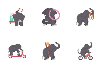 Elephant Show Icon Pack