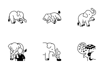 Elephant Show Icon Pack