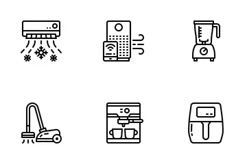 Eletrodomésticos Pacote de Ícones