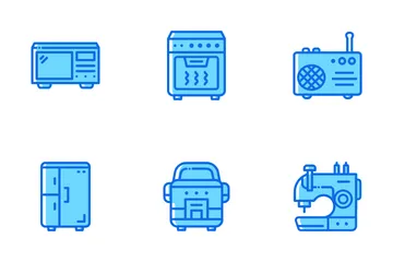 Electrodomésticos Pacote de Ícones