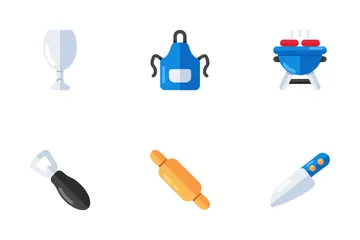 Eletrodomésticos e utensílios de cozinha Icon Pack