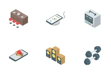 Eletrodomésticos inteligentes para casa e cozinha Icon Pack