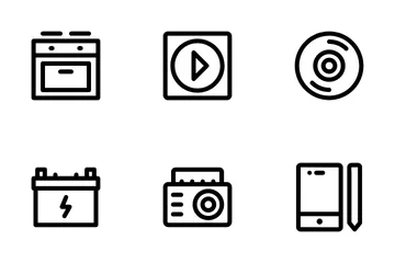 Eletrônica 2 Pacote de Ícones