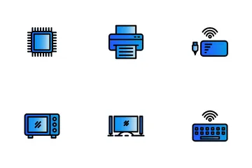 Eletrônicos e eletrodomésticos Pacote de Ícones