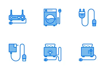 Eletrônicos Domésticos Pacote de Ícones