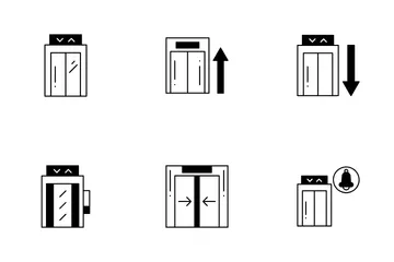 Elevador Pacote de Ícones