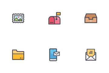 Email And Letter Icon Pack