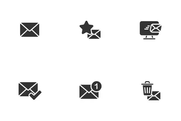 Email And Mail Icon Pack