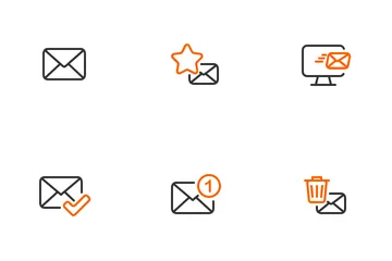 Email And Mail Icon Pack